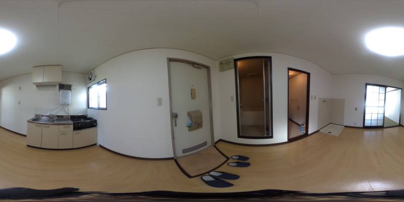 パノラマ画像玄関