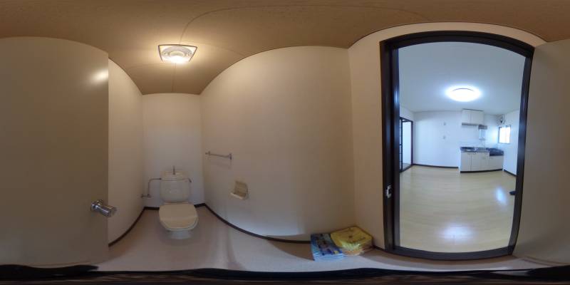 パノラマ画像トイレ