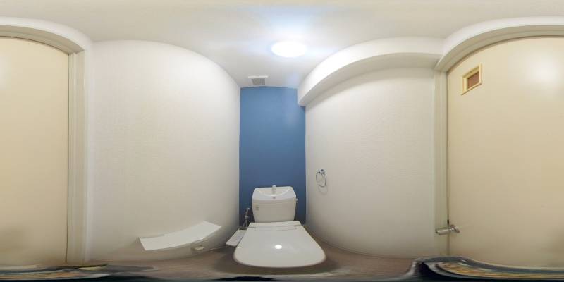 パノラマ画像トイレ