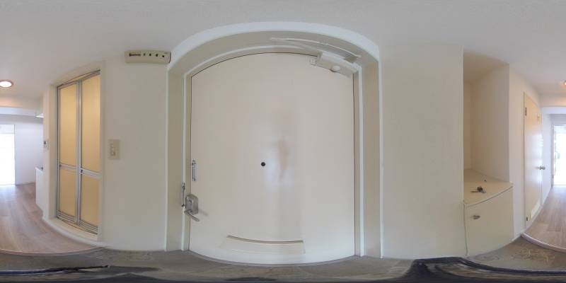 パノラマ画像玄関