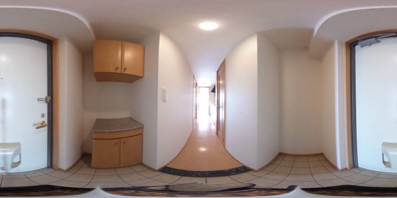 パノラマ画像玄関