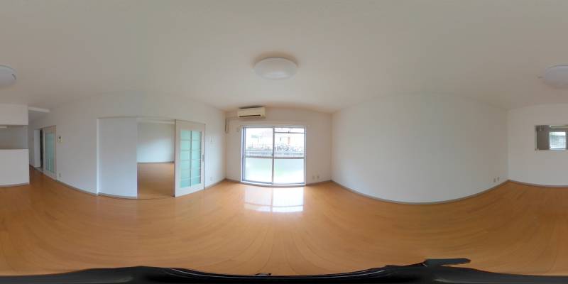 パノラマ画像リビング