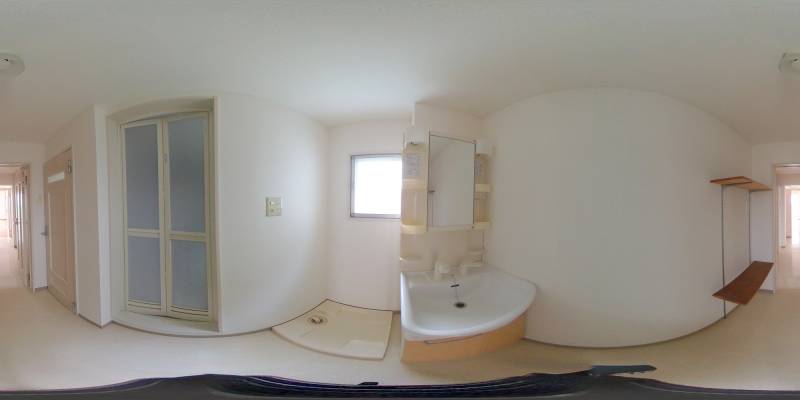 パノラマ画像洗面所