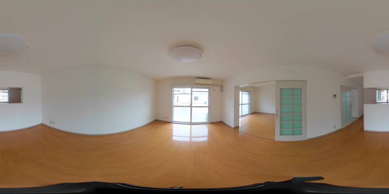 パノラマ画像リビング