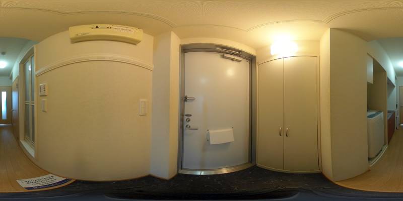 パノラマ画像玄関