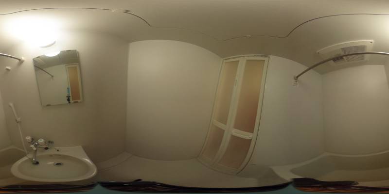 パノラマ画像バスルーム