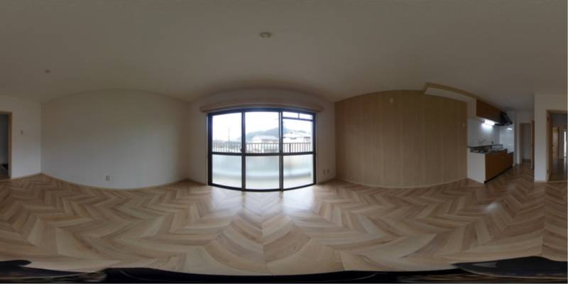 パノラマ画像リビング