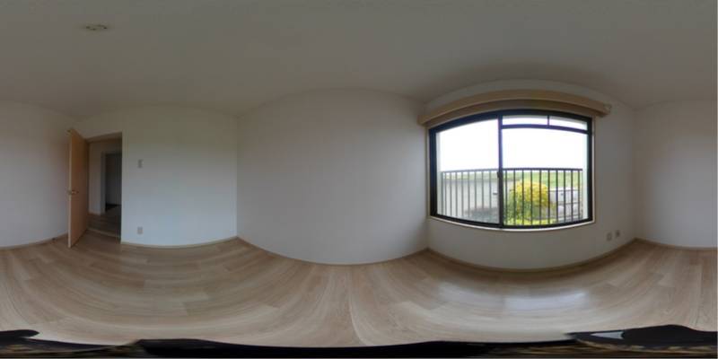 パノラマ画像洋室