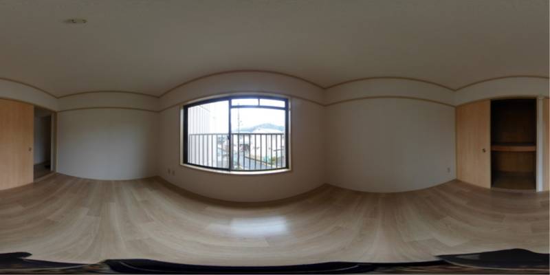 パノラマ画像洋室