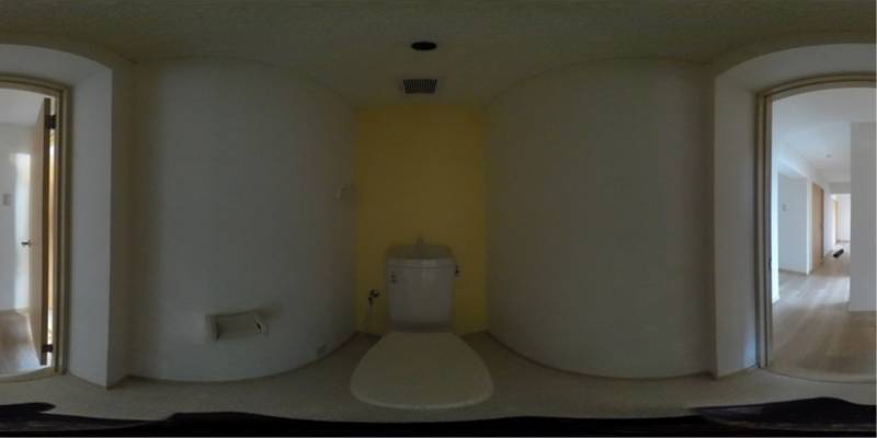 パノラマ画像トイレ