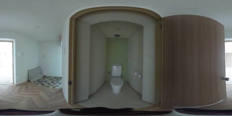 パノラマ画像トイレ