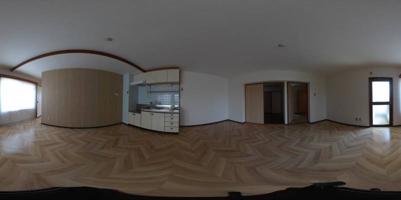 パノラマ画像リビング