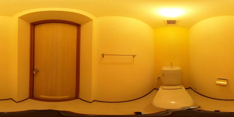 パノラマ画像トイレ