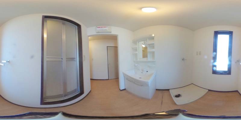 パノラマ画像洗面所