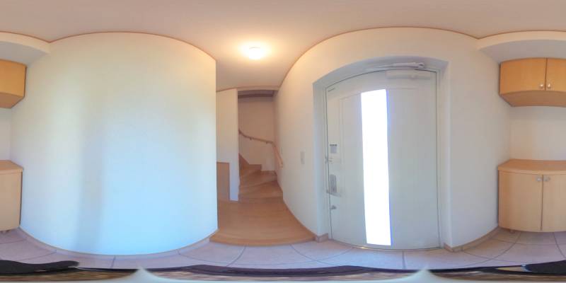 パノラマ画像玄関