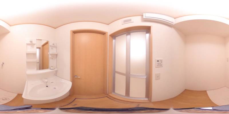 パノラマ画像バスルーム