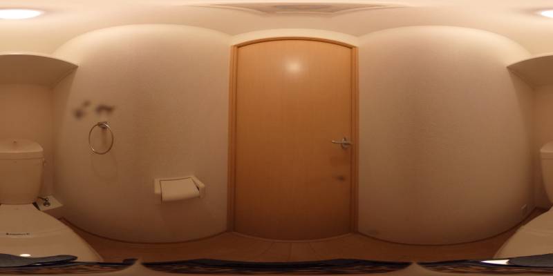 パノラマ画像トイレ