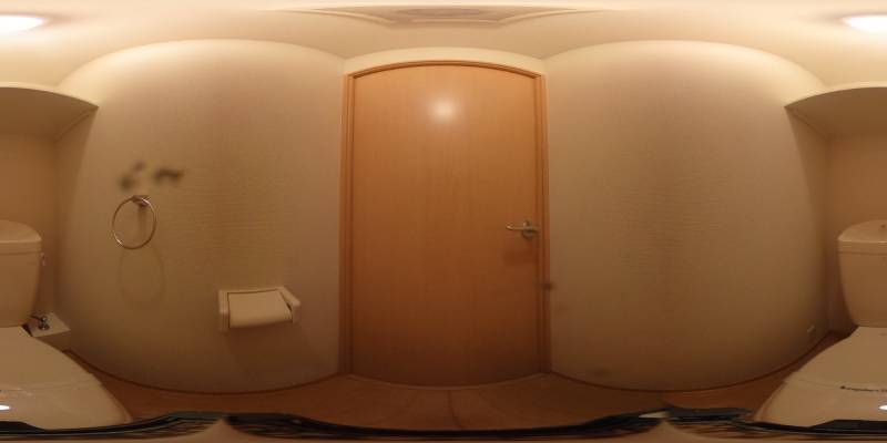 パノラマ画像トイレ