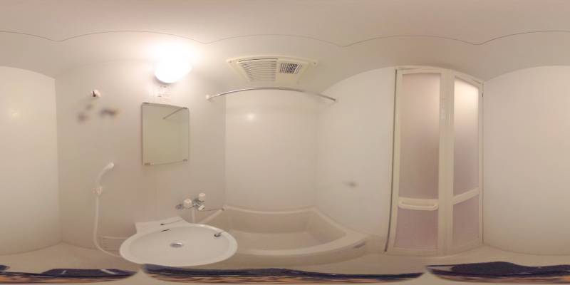 パノラマ画像バスルーム