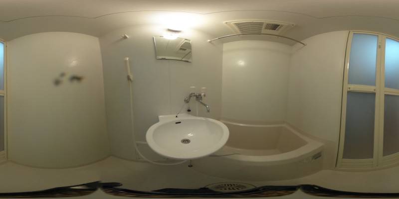 パノラマ画像バスルーム