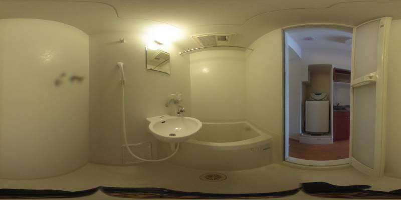 パノラマ画像バスルーム