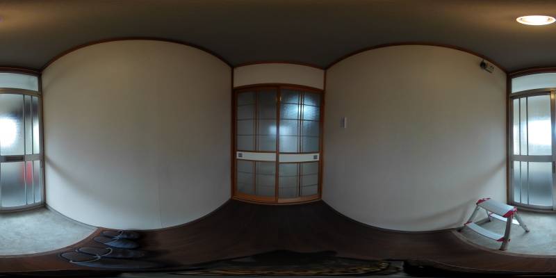 パノラマ画像玄関