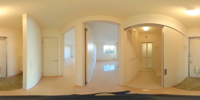 パノラマ画像玄関