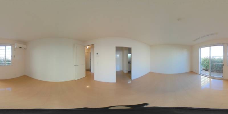 パノラマ画像リビング