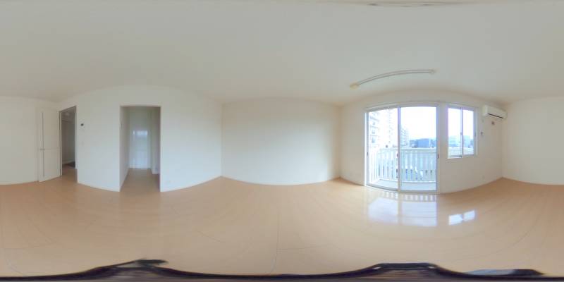 パノラマ画像リビング