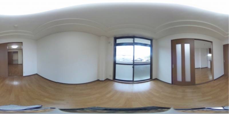 パノラマ画像洋室