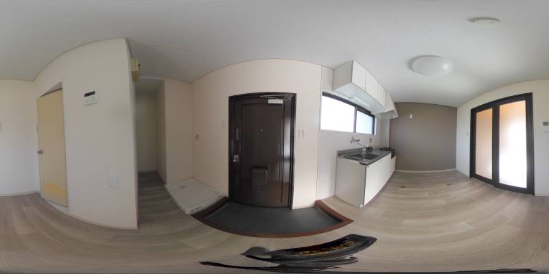 パノラマ画像玄関