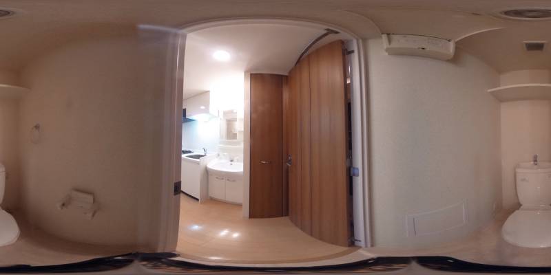 パノラマ画像トイレ