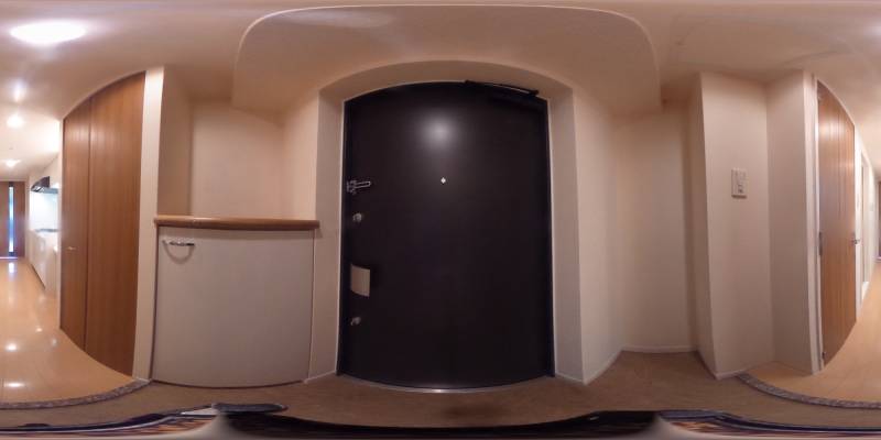 パノラマ画像玄関