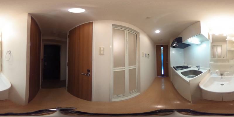 パノラマ画像洗面所