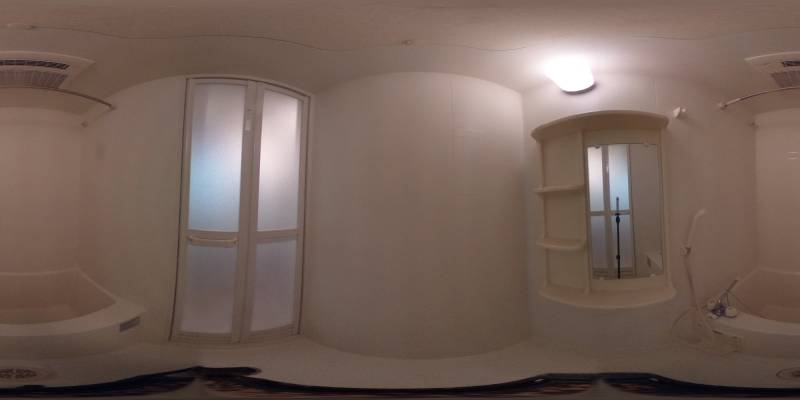 パノラマ画像バスルーム