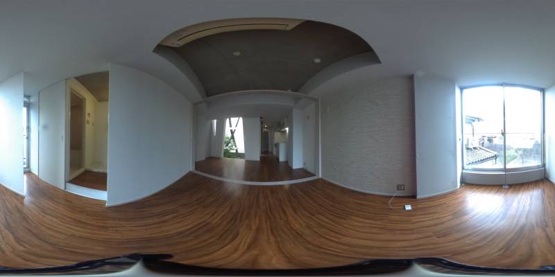 パノラマ画像洋室