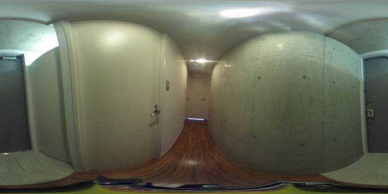 パノラマ画像玄関