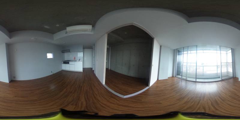 パノラマ画像洋室