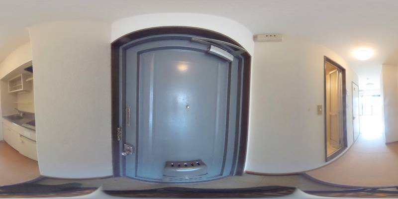 パノラマ画像玄関