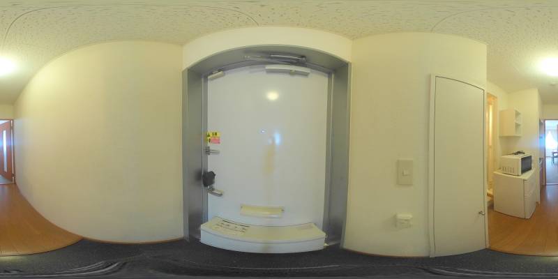 パノラマ画像玄関