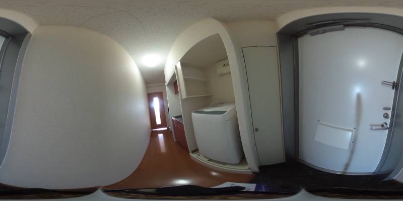 パノラマ画像玄関