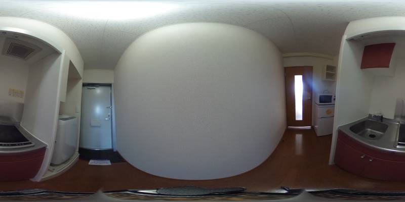 パノラマ画像キッチン