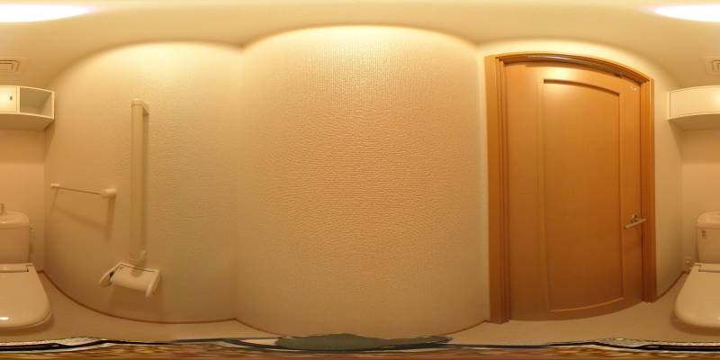 パノラマ画像トイレ