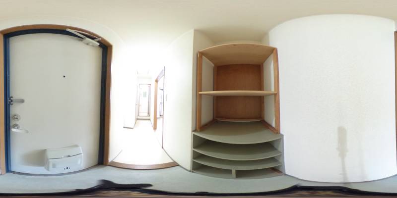 パノラマ画像玄関