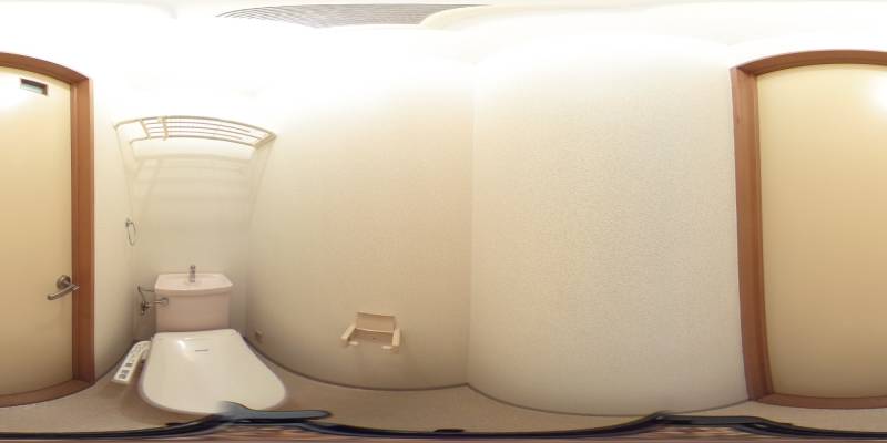 パノラマ画像トイレ