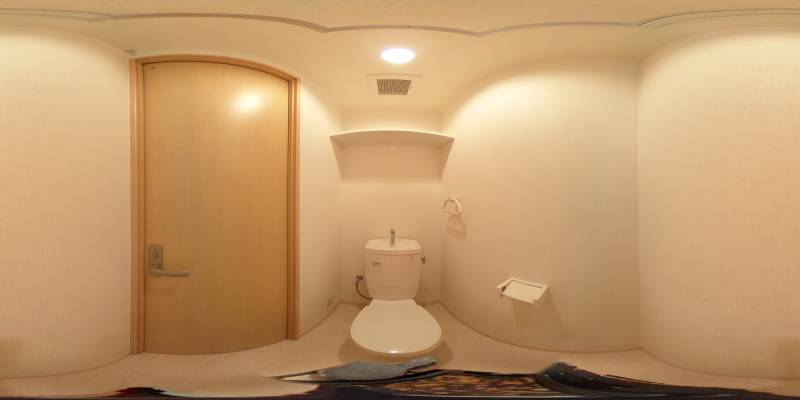 パノラマ画像トイレ