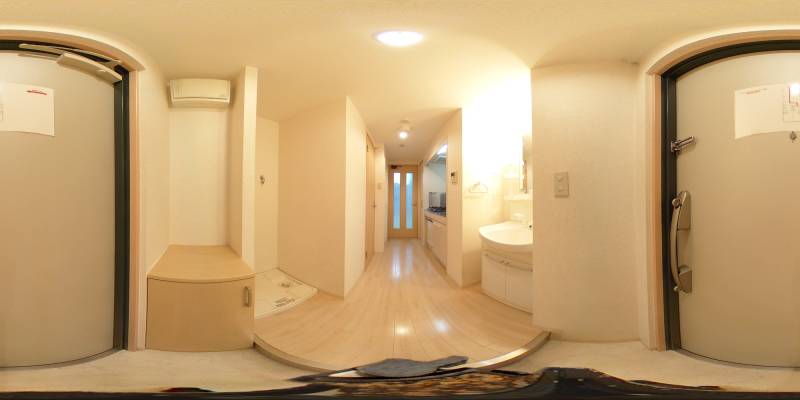 パノラマ画像玄関