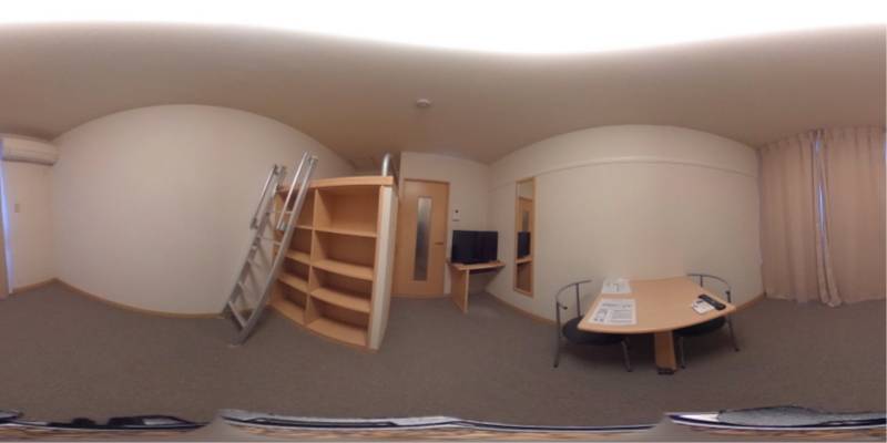 パノラマ画像洋室