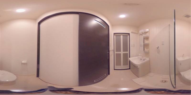 パノラマ画像洗面所