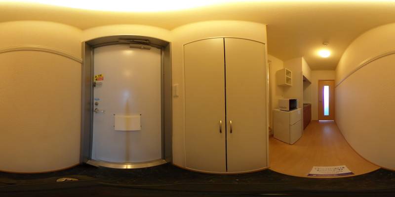 パノラマ画像玄関